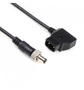 D-tap to dc5521 male with screw coiled cable  to Weipu Cable BMPCC 4K Power Cable for V Mount Gold Mount Battery dtap supply female cable
